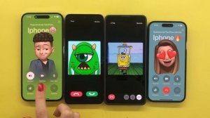 Incoming Call +Outgoing Call + FaceTime + Twinme IPhone 15 Pro +14 Pro+Poco X6+Samsung Z Flip5