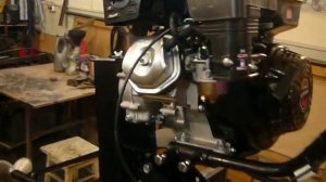 Болотоход 9 л.с., с редуктором и сцеплением.