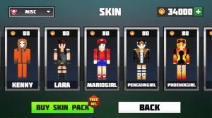 World of Cubes: Misc Skin Pack Overview