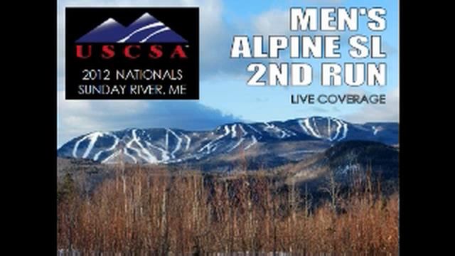 2012 Men's Alpine SL 2nd Run смотреть онлайн