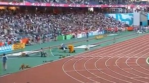 (2003) - Men's 100m 1/4 Final World Athletic Championships Paris Video by Jerry Walsh