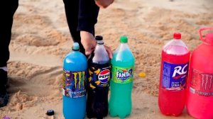 Как сделать ОГРОМНУЮ GIANT PJ Pugapillar из Orbeez, Pepsi, Coca Cola, Mtn Dew, Fanta, Mentos