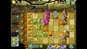 Plants vs Zombies 2 | Lost City Day 27 | Walkthrough