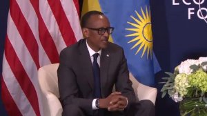 President Kagame met with president Trump at Devos