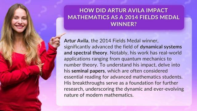 How Did Artur Avila Impact Mathematics as a 2014 Fields Medal Winner? смотреть онлайн