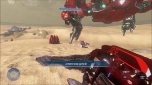 Halo 3 Banished Scarab Boss Battle