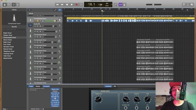 How To USE PLUGINS In GARAGEBAND (Tutorial) | In Studio Vlog смотреть онлайн