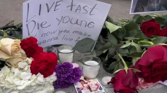 😢Фанаты One Direction создали мемориал в Москве о Лиаме Пейне после его гибели 17 октября😢