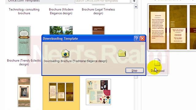 How To Create Brochure In Word 2010 For Free смотреть онлайн