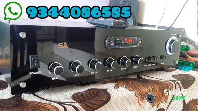 Home use low budget 5.1 Amplifier Front Acrylic Facing 12inch or 10inch sub support смотреть онлайн