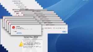 Mac OS X Crazy ERROR WITH WINDOWS 7!