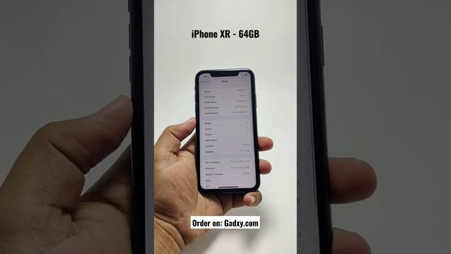 iPhone XR 64GB Grey | Original Display with TrueTone | Best Offer Available at Gadxy.com #iphonexr