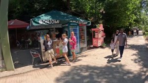 В Грузию на автомобиле. ПРОШЛИ ГРАНИЦУ БЕЗ ШТРАФА. Попали в Боржоми под сильный дождик.