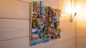 Magnetic Board Магнитная доска для магнитов из путешествий