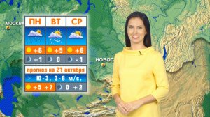 Прогноз погоды на 21 октября в Новосибирске