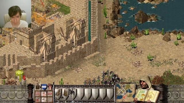 Stronghold Crusader HD! Стронгхольд Крысадер! Тропа Crusader Warchest! №56 Миссия 80 Крупный конец!