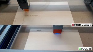 Ortur Laser Master 3 vs. xTool D1 Laservergleich Comparsion