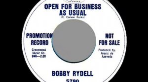 Bobby Rydell - Open For Business As Usual