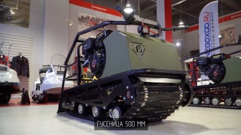 Мотобуксировщик ХОЗЯИН // бюджетная НОВИНКА с отличными характеристиками