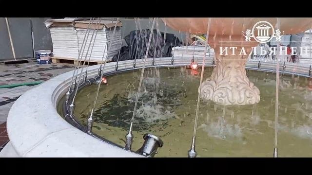 Фонтан в Тюмени от мастерской Итальянец