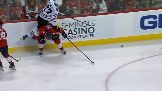 Radko Gudas Sends Kirby Dach Flying With Massive Hip Check смотреть онлайн