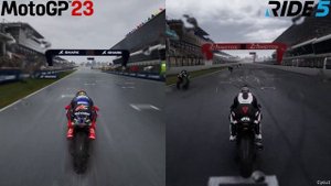 RIDE 5 vs MotoGP 23 PS5 4K 60 FPS Graphics Comparison