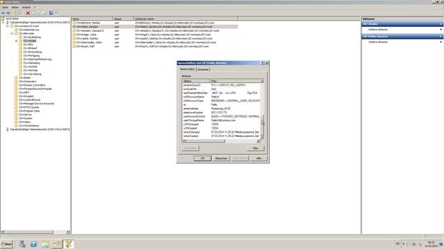 Abonnentenfrage zu Lightweight Directory Access Protocol (LDAP)
