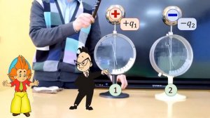 Опыт с двумя электрометрами