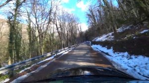 ДОРОГА на АХУН. Живописная дорога которая приведет вас в зимнюю сказку. Сочи 2021