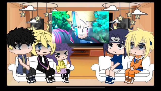 Реакция с Боруто,Каваки и Химай на них💗 смотреть онлайн