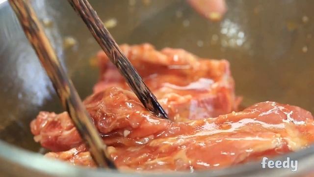 Hướng dẫn cách làm Sườn nướng mật ong với | Feedy TV смотреть онлайн