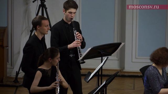 Мануэль де Фалья. Концерт для клавесина, флейты, гобоя, кларнета, скрипки и виолончели. III. Vivace