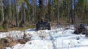 Бортоповоротный вездеход Яг-Морт.