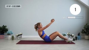 15 MIN KILLER STRONG CORE + ABS Workout - With Weights, Low Impact Home Workout (360p)