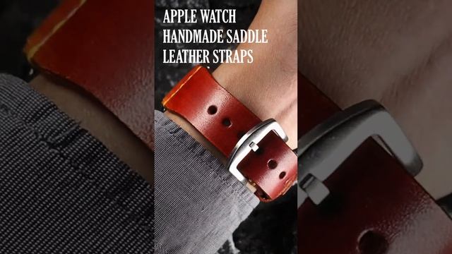 PRIMRIA Full Grain Tapered 🐮 Apple Watch Ultra 49mm Leather Bands 👉 primria.com