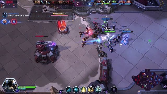 "Heroes of the Storm" Играю  Тираэлем