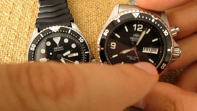 Orient Mako vs Seiko 007 смотреть онлайн