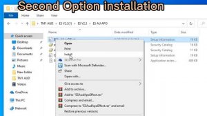 How to Install TM1 Sound Drivers