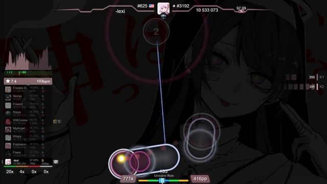 8.4⭐ -lexi | Kotoha - God-ish [Expert] 97.19% (#2 628pp FC) - osu!