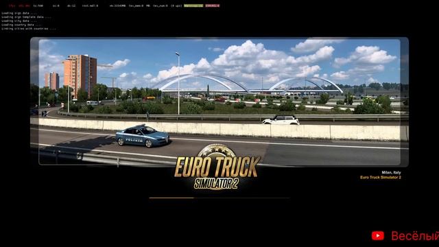 Euro Truck Simulator 2! Весёлые покатушки