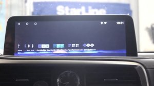 "Lexus RX-300" Замена штатного экрана