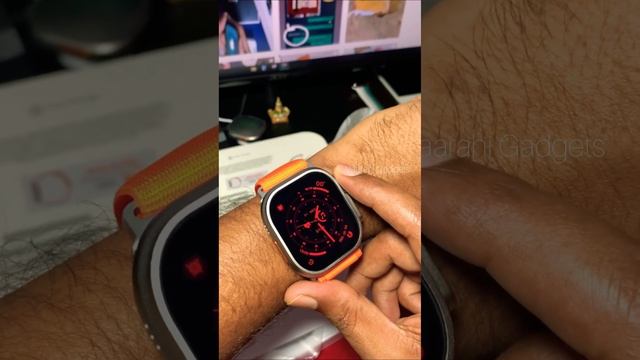 Apple Watch ultra 49mm titanium case as MT8 Ultra 1:1 OG | fast wireless charger | 4499/- only смотреть онлайн
