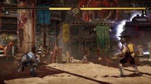 СКОРПИОН VS САБ-ЗИРО В КОНЦЕ СИЛЬНОЕ КОМБО ЗА СКОРПИОНА(Mortal Kombat 11)