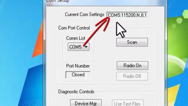 Video 4   Setup of radio for  LeaderBoard Commander