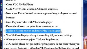 How to cut video clips using VLC Media Player