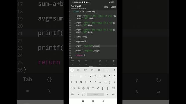 C Programming part-4 (Android Version)
