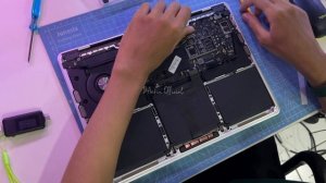 Macbook Pro M1 2020 A2338 Service Water Damage | Disassembly