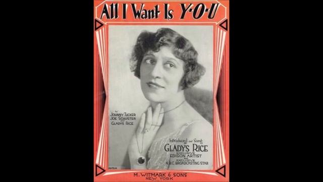 Gladys Rice - Sweet Hawaiian Moonlight (Tell Her Of My Love) - (1918). смотреть онлайн