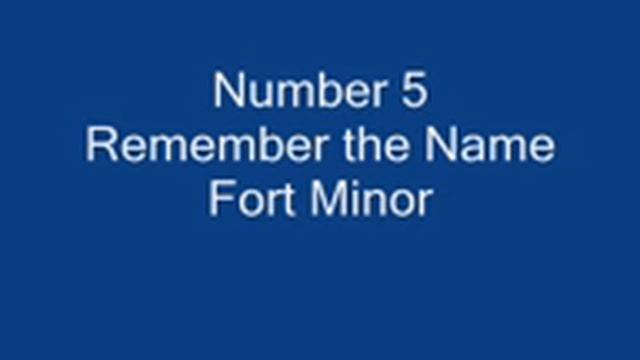 My Top 10 iTunes Songs September 2009 смотреть онлайн