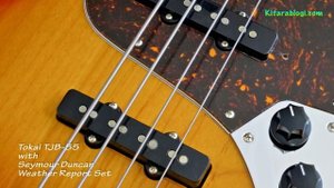 Tokai TJB-55 + Seymour Duncan Weather Report